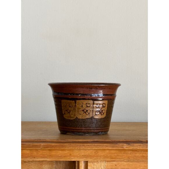 Mid Century Glazed Bowl - Picture 1 of 3